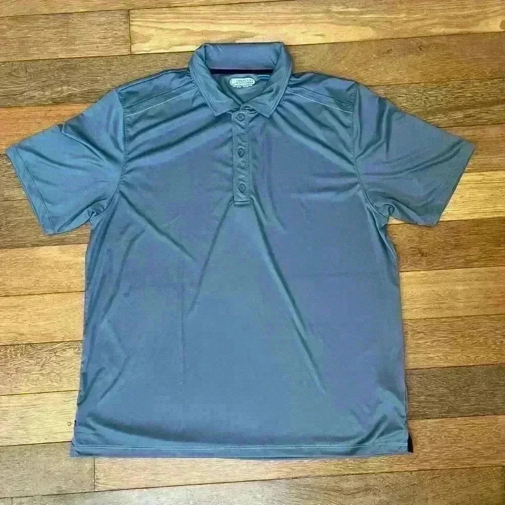 Ontour Golf Polo Shirt Men’s XL Gray Lightweight